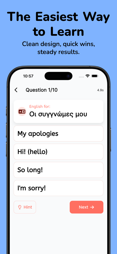 Learn Greek: For Beginners - Education App | MWM