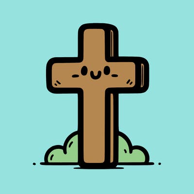 simple christian cross