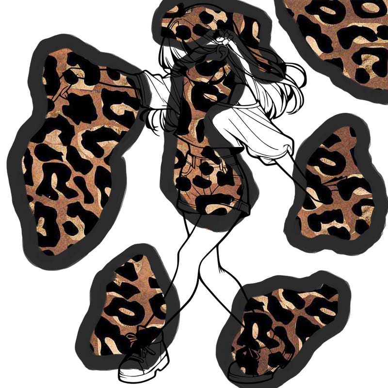 realistic girl danceing