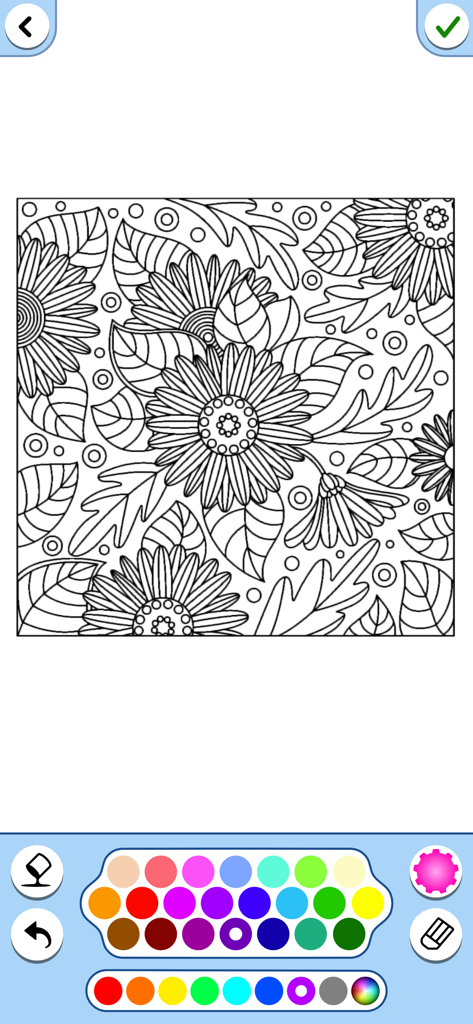 Coloring Pages Book for Adults | Mindful Art & Stress Relief