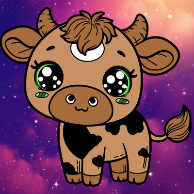 cute cow