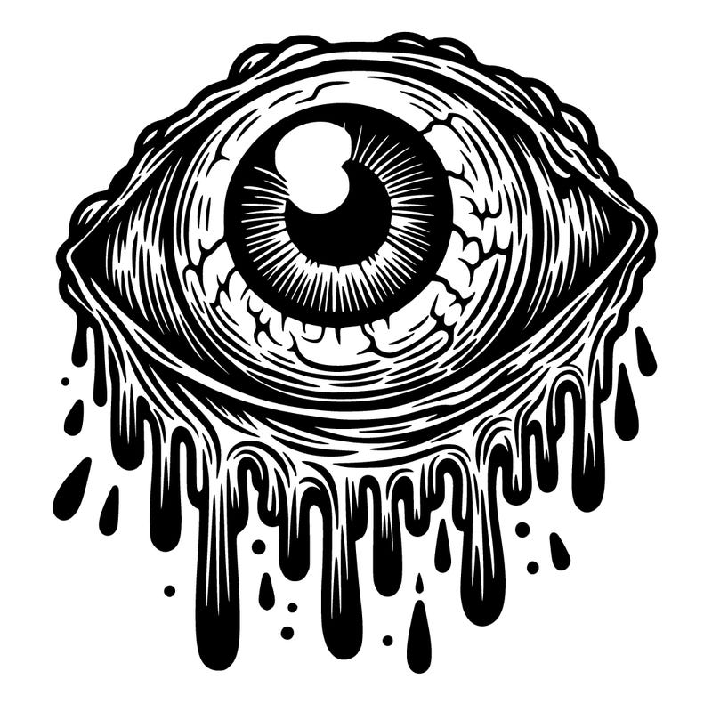 scary eye