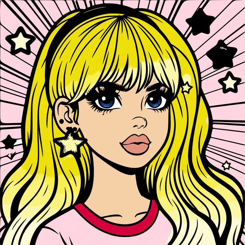 girl power pop art