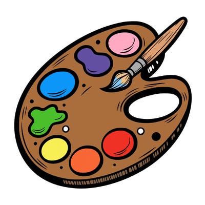 artist paint palette