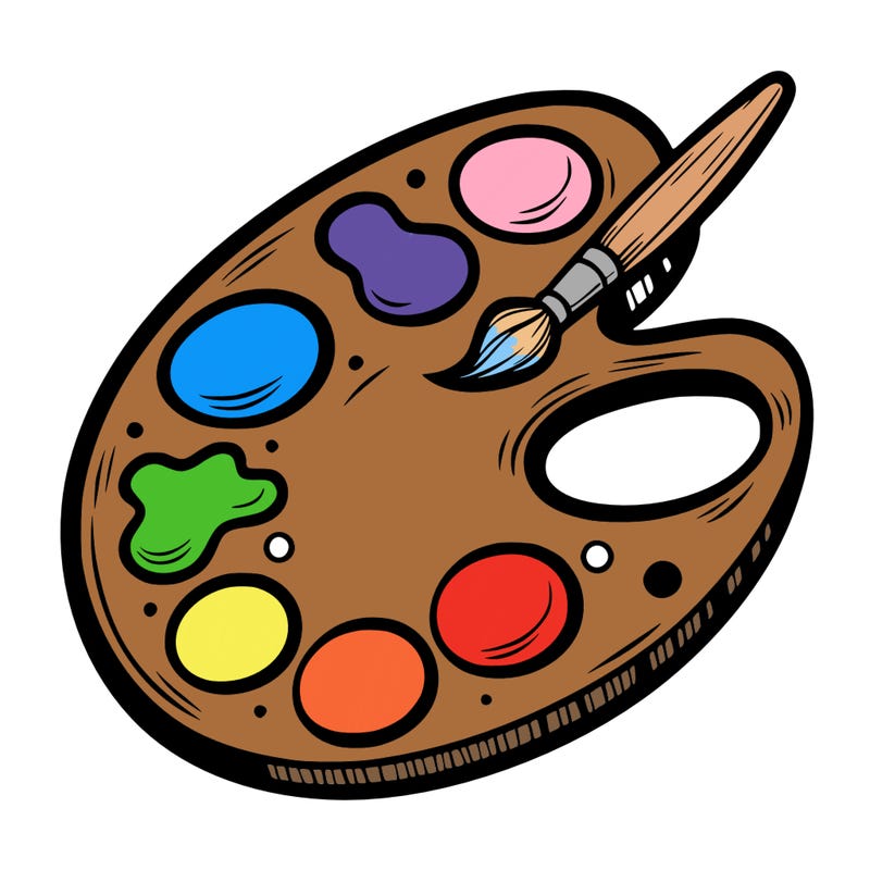 artist paint palette