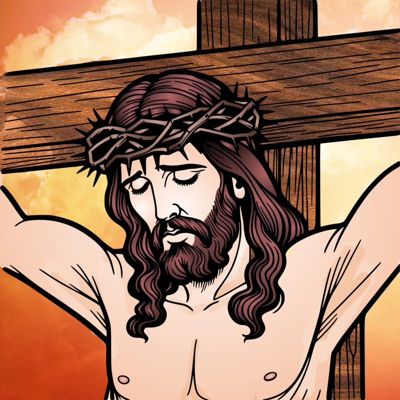 jesus on the cross