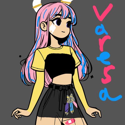 girl in a cute crop top