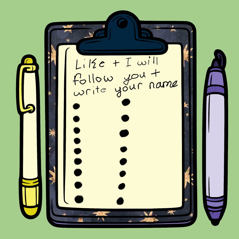 blank clip board with pen