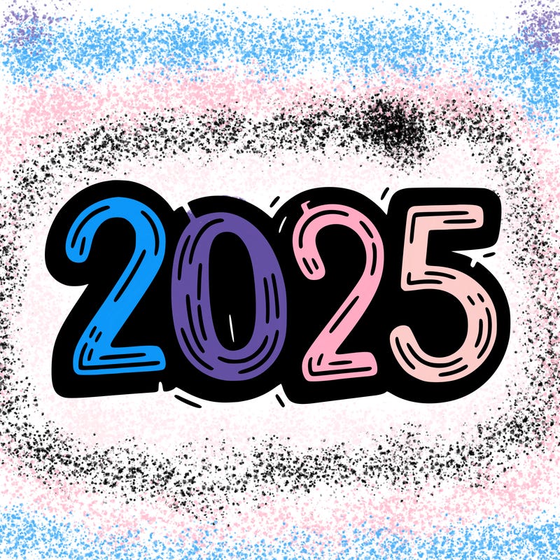 one line scrawled numbers sketch design “2025”