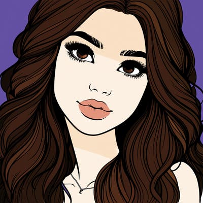 beautiful realistic girl