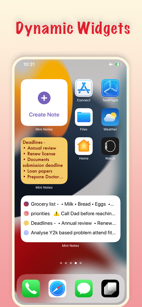 Mini Notes : AI ToDo Checklist - Productivity App | MWM