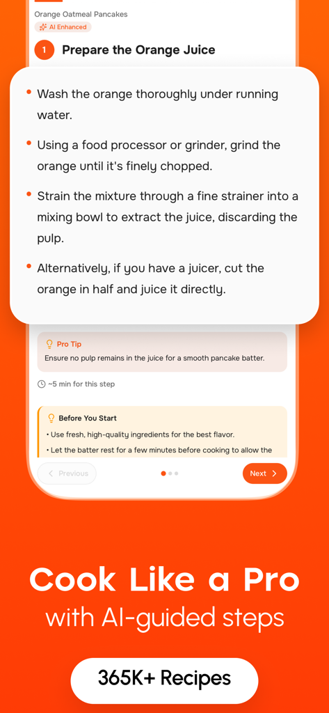 WhatToCook- AI Meal Planner - AI-guided recipe steps and tips for cooking like a pro