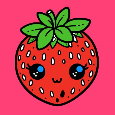 cute strawberry