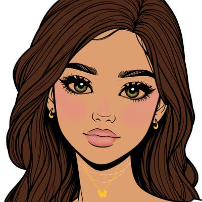 girl with beautiful face and face is realistic but teenager
