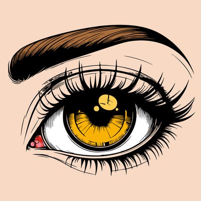realistic eye