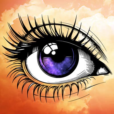 realistic eye