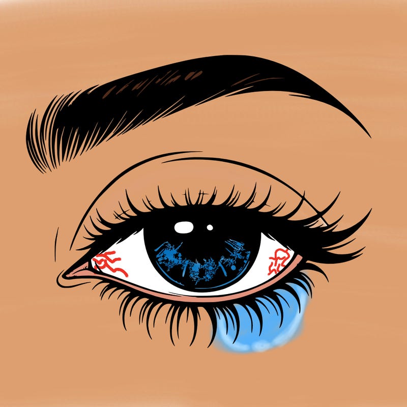 eye closed realistic