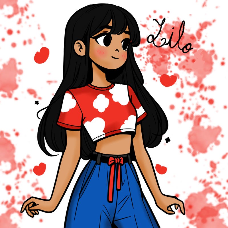 girl in a cute crop top