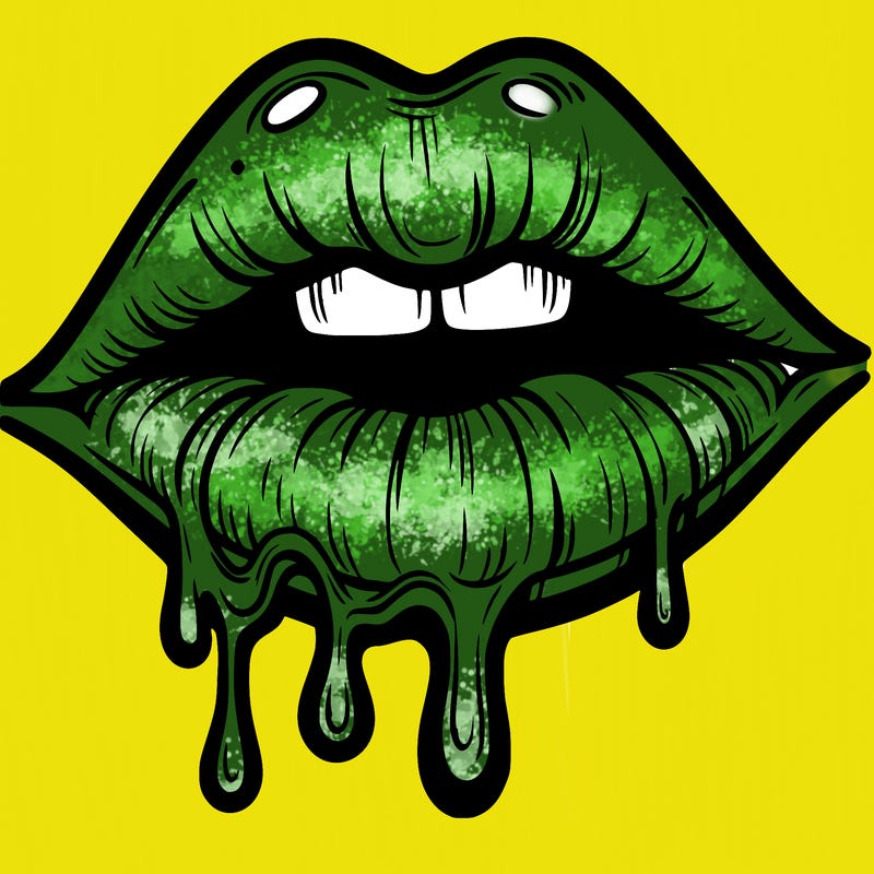 lips that look realistic and drip