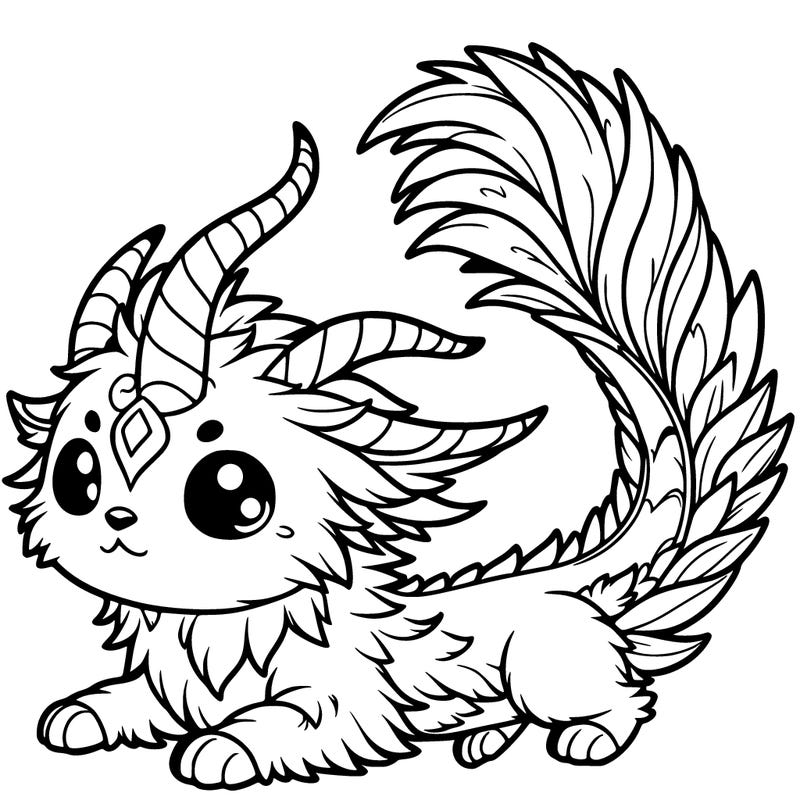 cute fantasy animal