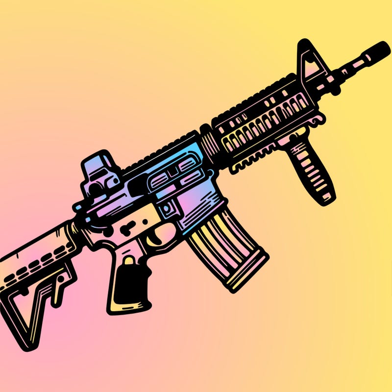 semi automatic rifle