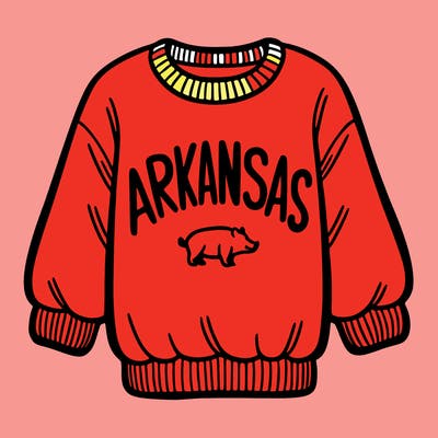 sweatshirt that says arkansas