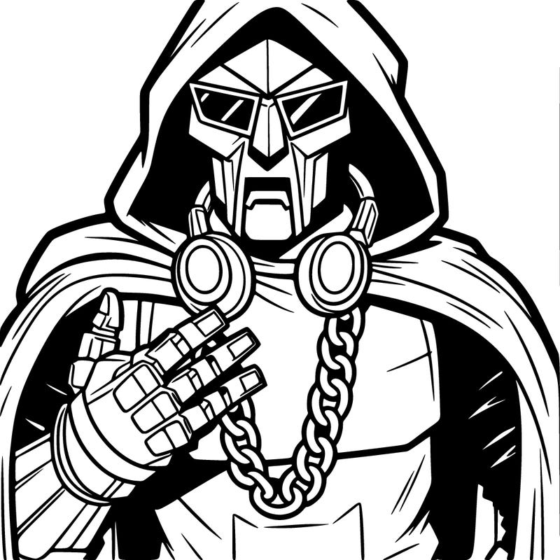 dr doom as a rapper