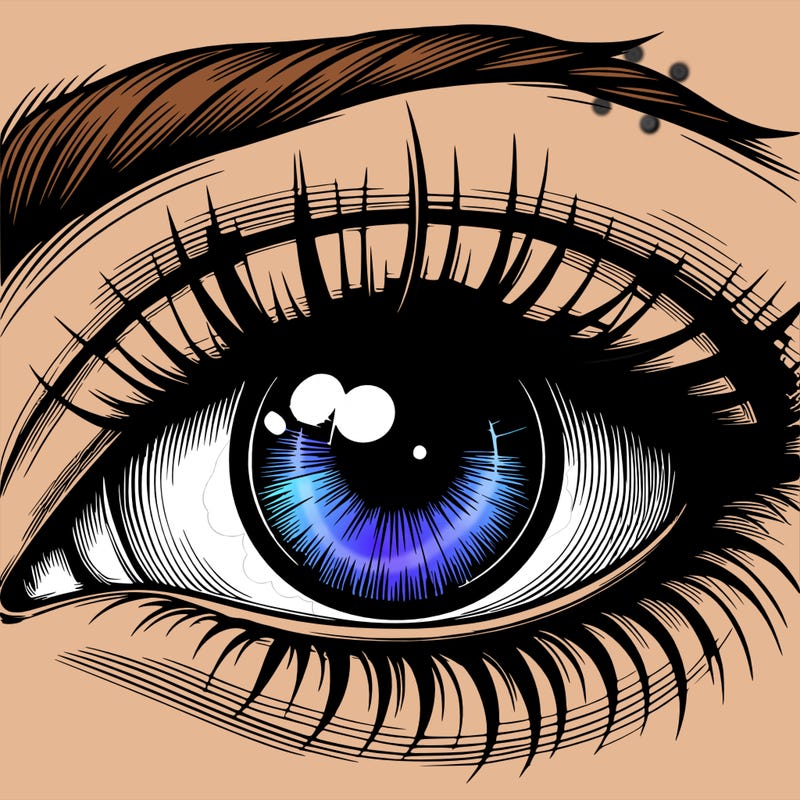 realistic eye