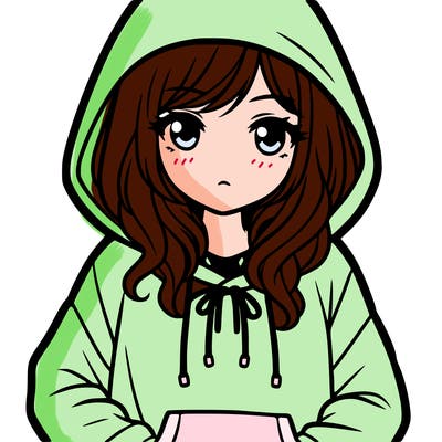 hoodie girl