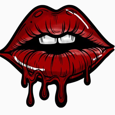 lips that look realistic and drip