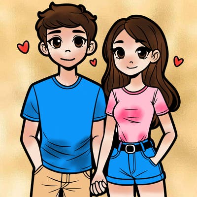 boyfriend and girlfriend