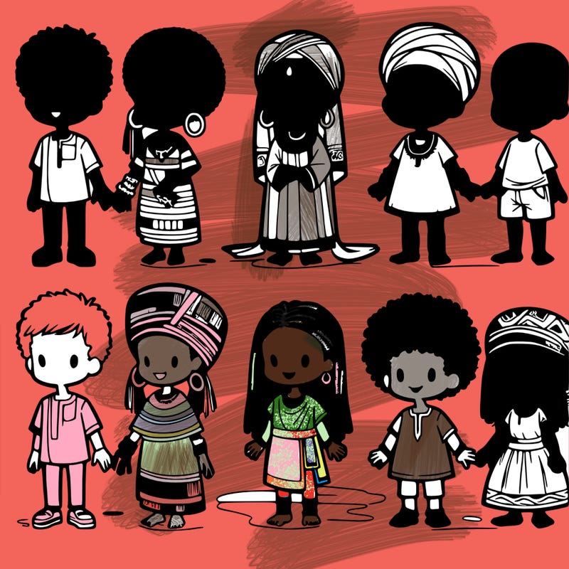 𝔸𝕗𝕣𝕚𝕔𝕒𝕟 𝕘𝕚𝕣𝕝𝕤 𝕒𝕟𝕕 boys