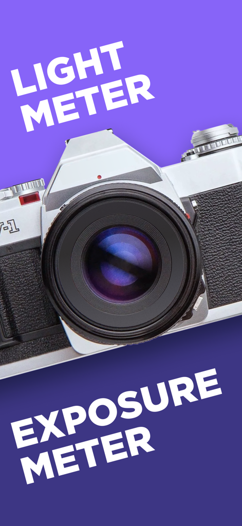 Aplicación Lux Light Meter Pro para medición de exposición en fotografía de película