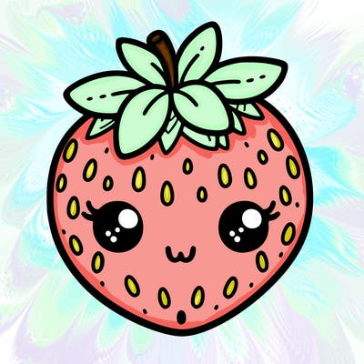 cute strawberry