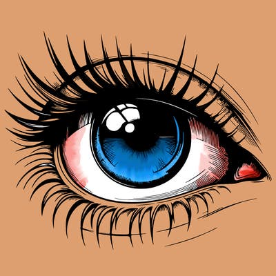realistic eye