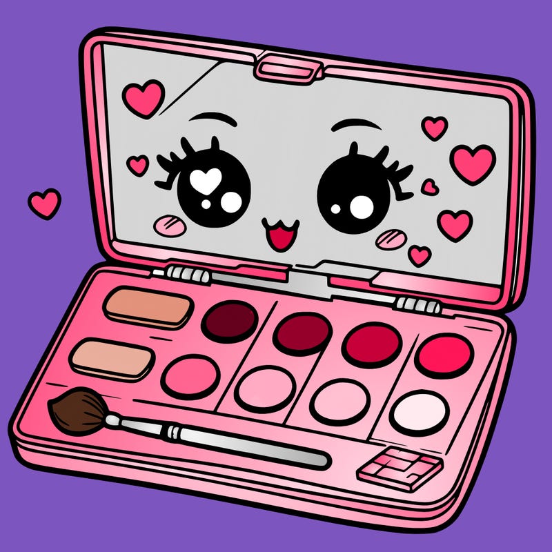 makeup pallet