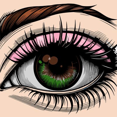 realistic eye