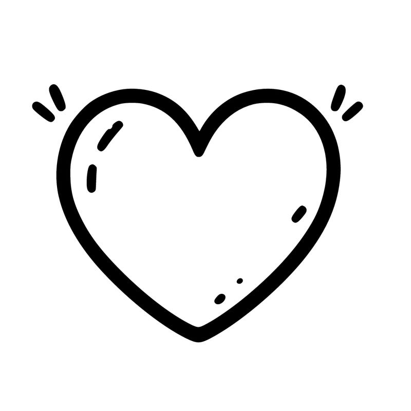 simple easy heart shape