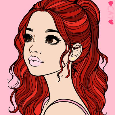 beautiful realistic girl