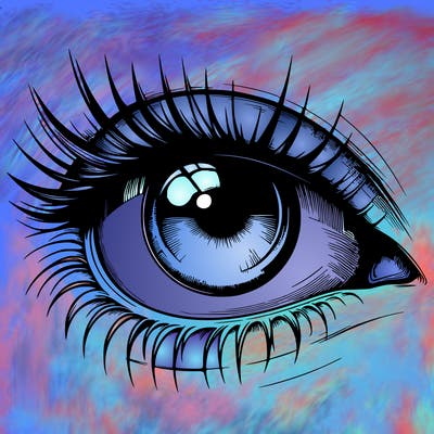 realistic eye