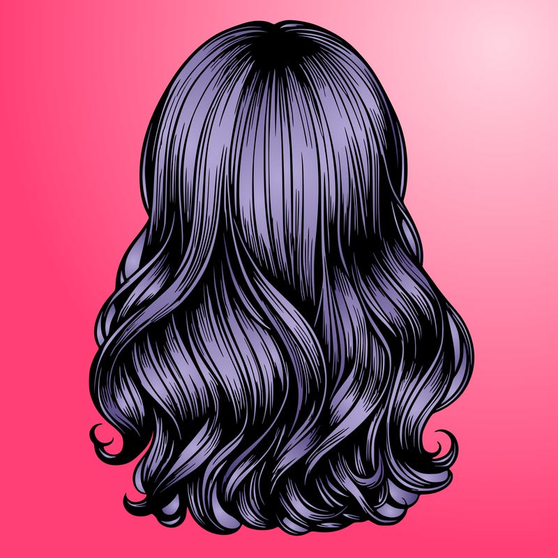 hair relistic  girl