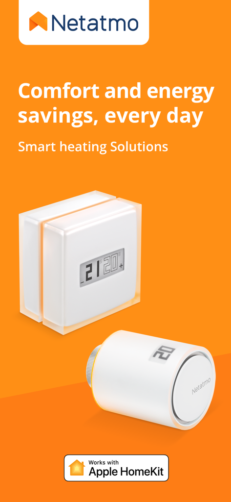 Netatmo Energy - Netatmo Smart Thermostat and Radiator Valve for smart heating with Apple HomeKit compatibility