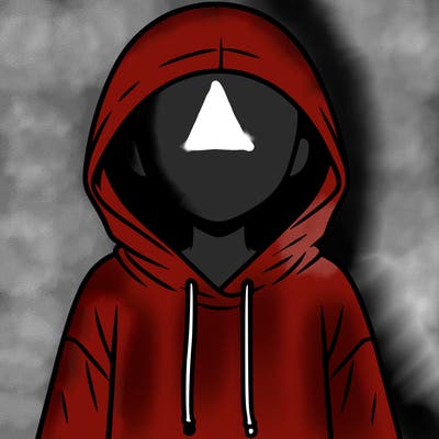 faceless girl in hoodie