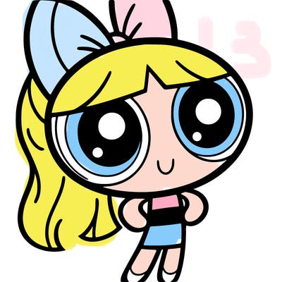 ai as a powerpuff girl