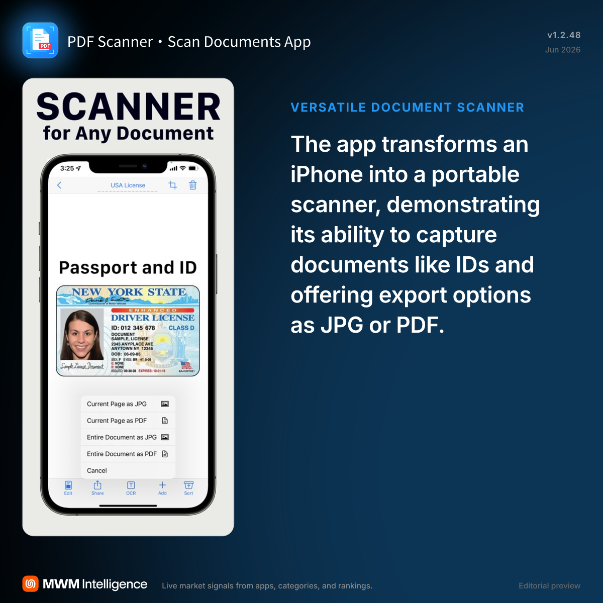 PDF Scanner・Scan Documents App - Business App | MWM