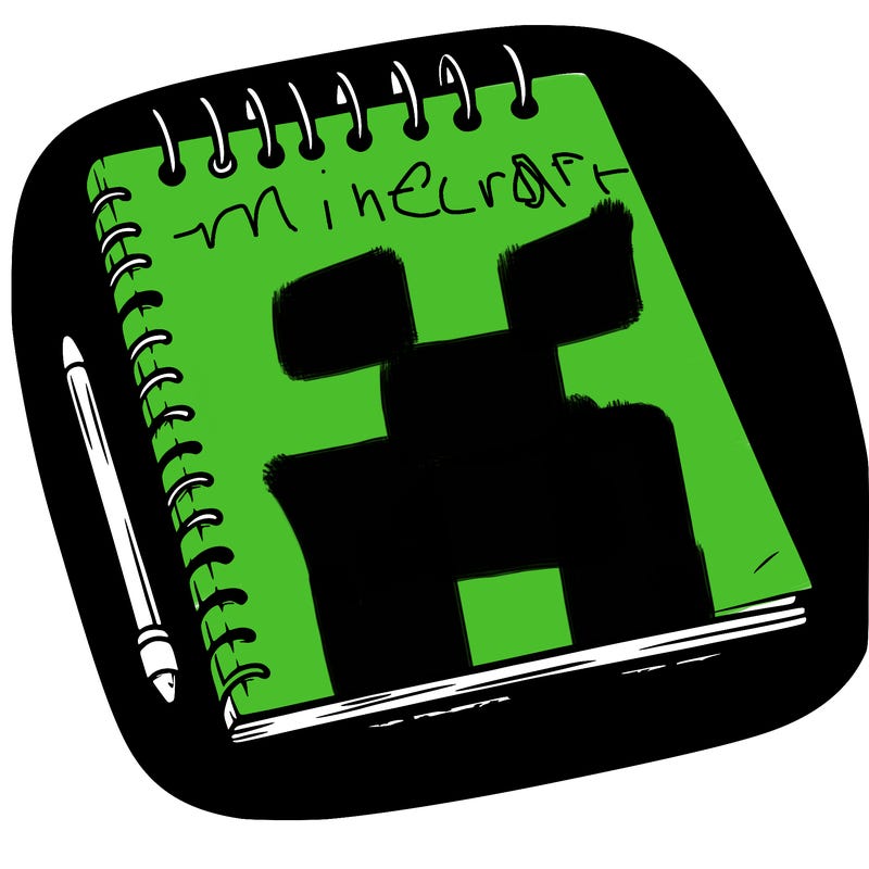 a blank sketch pad