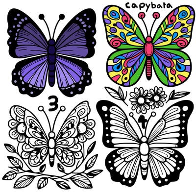 butterflies