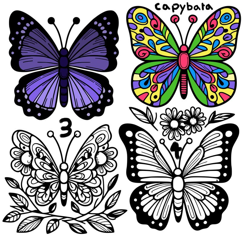 butterflies