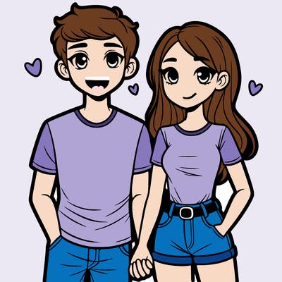 boyfriend and girlfriend