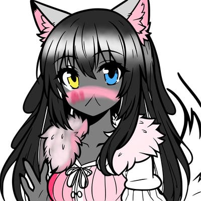 anime wolf girl